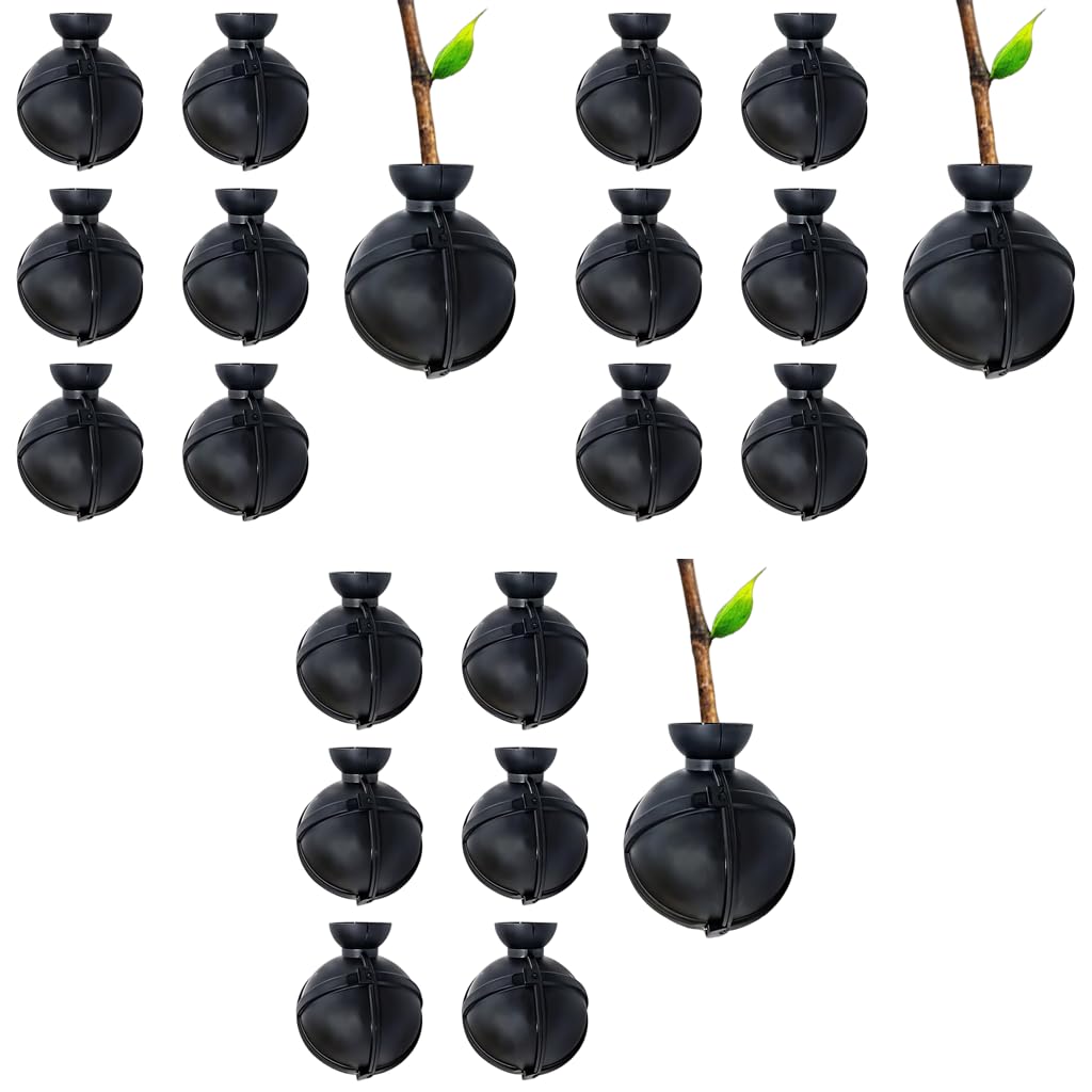 HASTHIP Plant Rooting Ball Set for Air Layering Propagation featuring 6 Reusable Pods