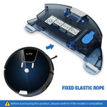 HASTHIP® 8Pcs Replenishment Kit, Replacement Parts Vacuum Cleaner Replacement Accessories for ILIFE A80 Pro Robot Vacuum Cleaner, Replenishment Parts Includes 4 Side Brushes, 2 Mop Cloth, 2 Filters
