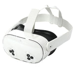 HASTHIP® Skin Cover for Meta Quest 3s VR Headset Fashion Transparent TPU Protector Cover Snug-fit Anti-scratch VR Headset Cover, For Meta Quest 3S VR Accessories, Only Cover