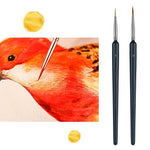 HASTHIP Painting Brushes Set for Acrylic Watercolour and Oil | 5 PCS with Easy Grip Handles
