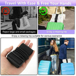 HASTHIP Adjustable Luggage Straps with Dual Loops