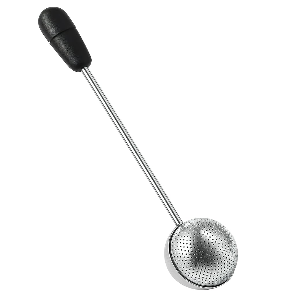 HASTHIP® Tea Infuser Stainless Steel Mesh Tea Strainer with Handle,Loose Leaf Filter,Reusable Fine Mesh Ball for Mug Cup Spice Coffee Herbal Steeping