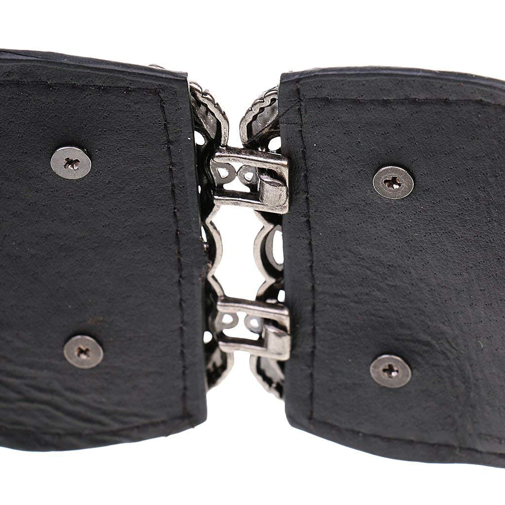 Women's Leather Waist Belt - Classic and Fashionable PU Leather Design with Wide Elastic Band for Comfortable Wear - Slim Your Waist and Midriff Instantly