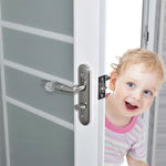 HASTHIP Door Knob Wall Protector for Bedrooms and Bathrooms 6 pcs with 18 mm Opening | Transparent PVC Buffers Prevent Handle Impact