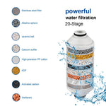 HASTHIP Shower Water Filter Cartridge for Bath with 20 Stage Filtration | Removes Chlorine and Heavy Metals