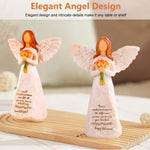 HASTHIP Retirement Gift for Woman with 3.54 in Acrylic Ornament featuring Hanging Hole | Angel Figurine and Gift Box for Coworker or Teacher