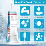 HASTHIP Fabric Repair Glue for Clothes and DIY Crafts with Anti-Clog Nozzle 60ml | Strong Seamless Bond