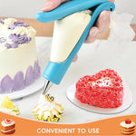HASTHIP Pastry Cake Decorating Pen Kit for DIY Desserts with 10 Bags and 2 Nibs | BPA Free