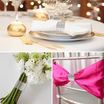 HASTHIP Napkin Rings for Wedding and Dinner featuring VELCRO Design 10Pcs Silver | Rhinestone Holders 5.2×1.5 in