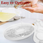 HASTHIP Christmas Tree Resin Mold for DIY Ornaments with Round Photo Frame | 8.3×6.8 in Silicone
