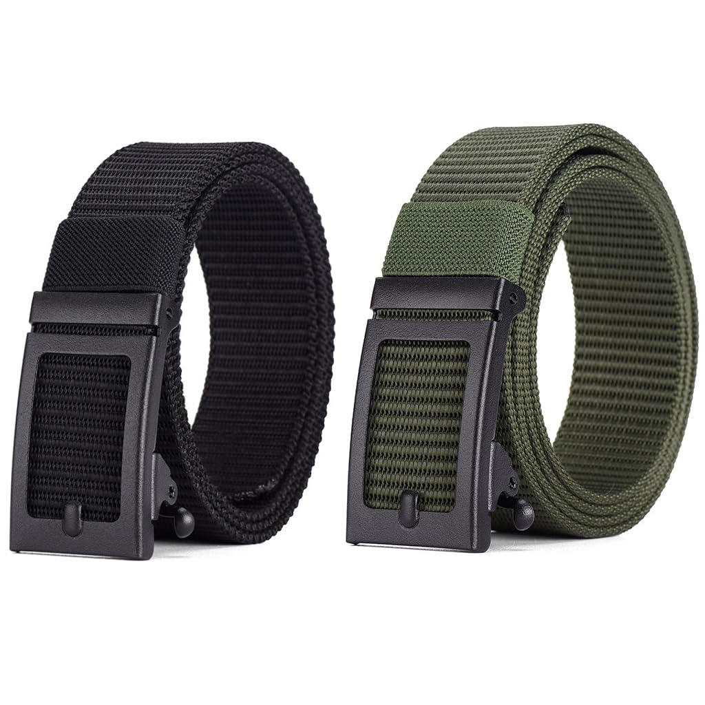 HASTHIP® 2Pcs 51in Heavy Duty Quick Release Belt Elastic Stretch 1.5" Web Work Belts