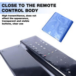 HASTHIP Heat Shrink PVC Pouches for Remote Controls featuring Transparent 8x25cm Design | Pack of 100 Dustproof Covers