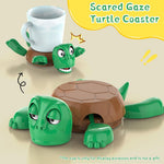 HASTHIP Turtle Coaster for Desk and Home with Anti Slip Turtle Shell Design | 17.5x12.5x5 cm Heat Resistant ABS Holder