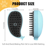 HASTHIP Electric Steam Brush for Dogs and Cats with Massage | USB Rechargeable Grooming Tool