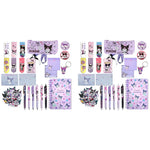 HASTHIP Kuromi School Supplies Set for Students with Notebook Pencil Pouch and 146PCS | Cute Gift for Girls