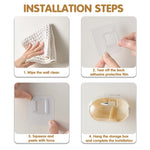 HASTHIP Sponge Blenders Storage Box for Makeup Accessories with Clear Sliding Hood 13.5x9cm