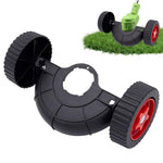 HASTHIP String Trimmer Wheel Attachment for Lawn Care with Adjustable Support Wheel | Plastic Weather Resistant Design