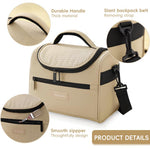 HASTHIP Lunch Bag 8.5L for Work School and Travel with Multi Layer Insulation | Waterproof Cooler