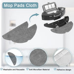HASTHIP Replenishment Kit for ILIFE V20 Vacuum featuring 8 pcs set with roller and side brushes