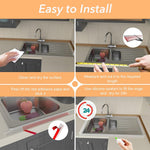 HASTHIP Shower Threshold Water Dam for Bathroom and Kitchen | 59 in Self-Adhesive Silicone Blocker