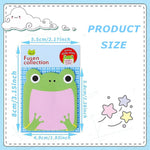 HASTHIP Sticky Notes for School and Office featuring 24 Packs 8 Cartoon Animal Designs | Self-Adhesive Removable Pads for Kids and Adults