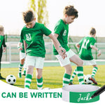 HASTHIP Paper Wristbands for Events with Self Adhesive Closure 300 Pack Green 25cm | Waterproof Party Bands