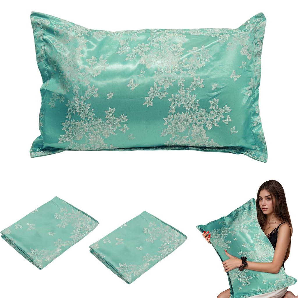HASTHIP Silk Pillow Cover for Hair and Skin Care with 22 Momme Mulberry Silk 18×29 in | Gift Set