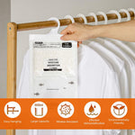 HASTHIP Dehumidifier for Wardrobe with Hanging Transparent Bags 4 Pack | Absorbs up to 400ml Moisture