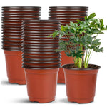 HASTHIP Seedlings Peat Pots for Garden Germination with Drainage Holes 20 pcs | UV‑Resistant Plastic for Indoor and Outdoor Planting