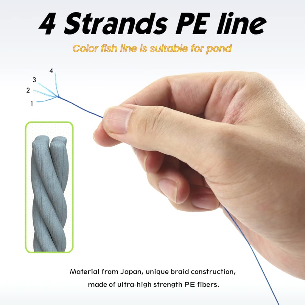 Proberos® Fishing Line Super Strong 110LB(50KG) 100M PE