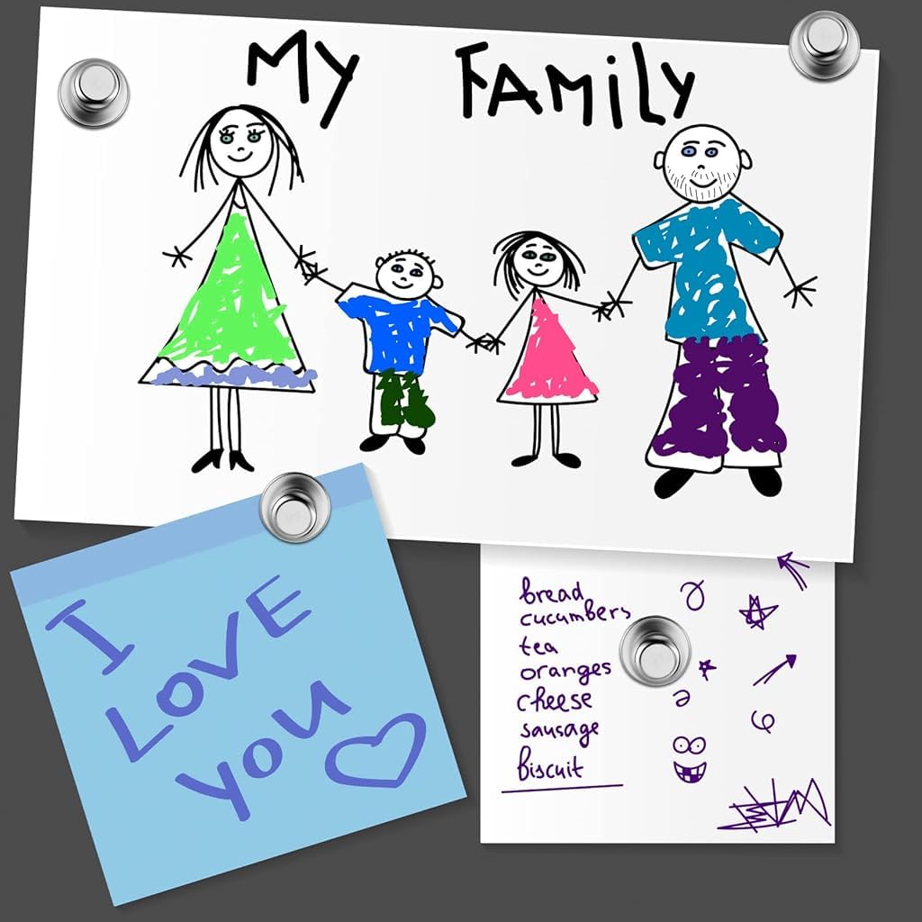 HASTHIP® 22Pcs Neodymium Magnet Hooks, N38 Magnetic Hooks for Fridge, Ceiling, Kitchen, Wall, Rust-Free Heavy Duty 16mm Steel Base for Holding Towels, Cups, Tools, Indoor Outdoor Versatile Use