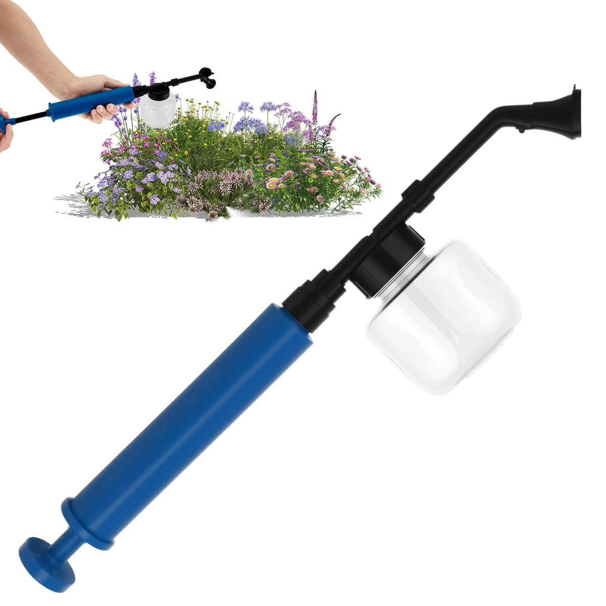 HASTHIP® Fruit Tree Pollen Hand Pollinator 250ml, Plunger-Type Manual ...