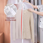 HASTHIP Garment Bags for Suits and Coats featuring Clear Zipper Cover Set 60x100cm 5pcs