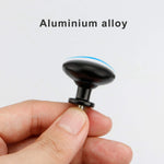 HASTHIP dresser knobs for cabinets and drawers featuring 18pcs 30mm matte black aluminum design