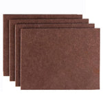 HASTHIP Furniture Felt Pads for Hardwood Floors with 3M Self Adhesive 4Pack 21x30cm | Cuttable Non Slip Noise Reduction Protectors