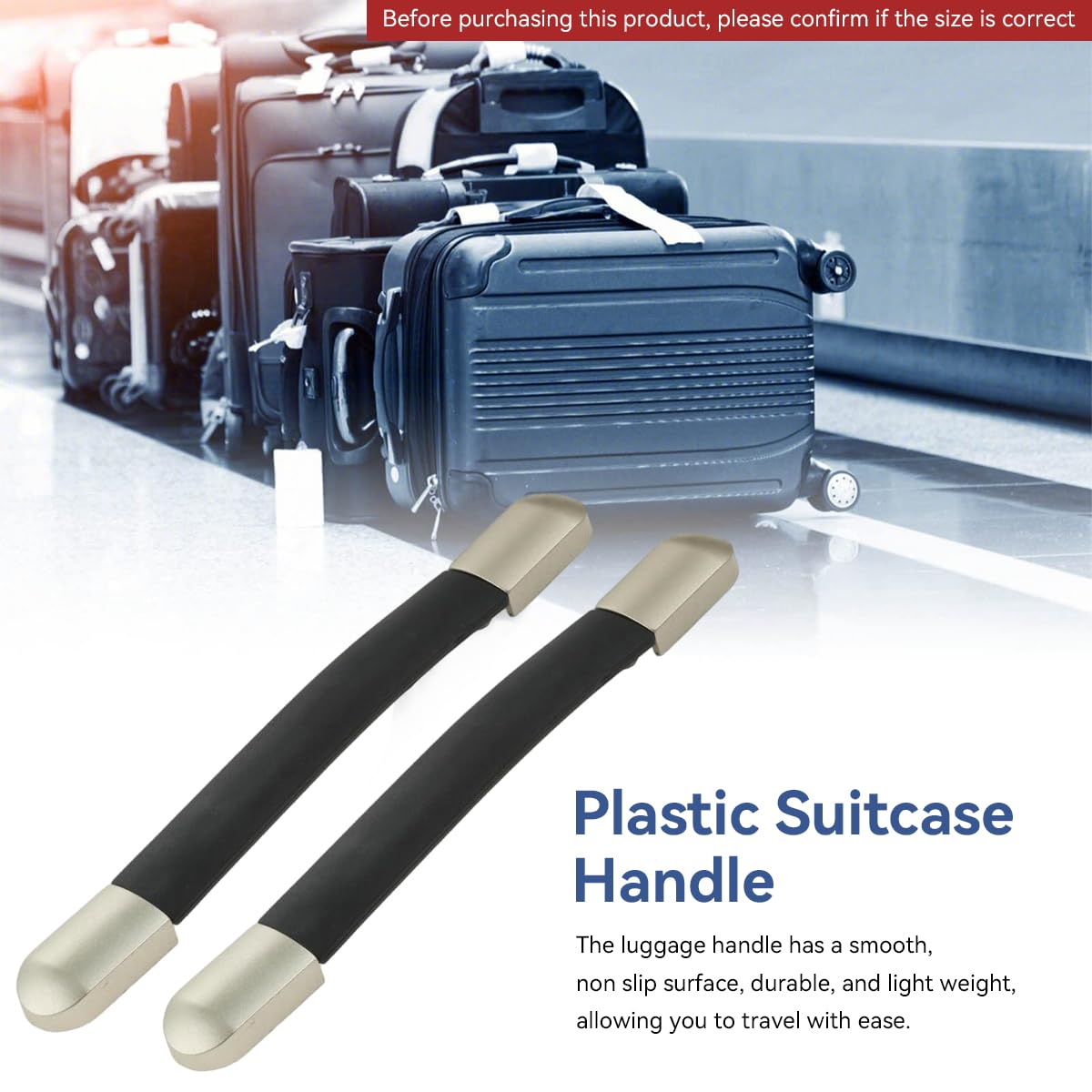 HASTHIP Replacement Suitcase Handles for Luggage with Screw-Fixed Design and 8 in Flexible Grip
