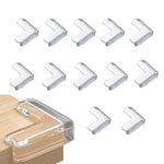 HASTHIP® Protectores de Esquinas para Bebés,20 Piezas Esquineros de Seguridad Transparentes,Protectores Bordes Anticolisión con Adhesivo Fuerte para Mesas y Muebles Protección Infantil