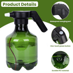 HASTHIP Spray Pump for Plants with 3L Capacity and Dual Spray Modes | Rechargeable Automatic Mister