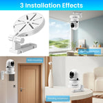 HASTHIP 2-Pack Baby Monitor Wall Mount with 145° Adjustable Angle