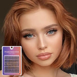 HASTHIP® 100PCS Lash Clusters Wispy Eyelash Clusters 11mm Cluster Eyelash Extensions Natural Volume Lash Extensions DIY Individual Lashes Cluster Extensions At Home