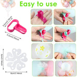 HASTHIP Party Balloon Supplies Set for Birthday and Wedding Decorations | Includes Hand Pump, Clips and Display Stand