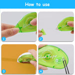 HASTHIP Adhesive Runner Roller Tapes for Scrapbooking and DIY Crafts 8mm x 8m 3 Pack | Smooth Fast Rolling Glue Applicators