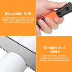 HASTHIP Hand Saw for Woodworking with 30cm Double Edge Blade and Ergonomic Handle | DIY Cutting