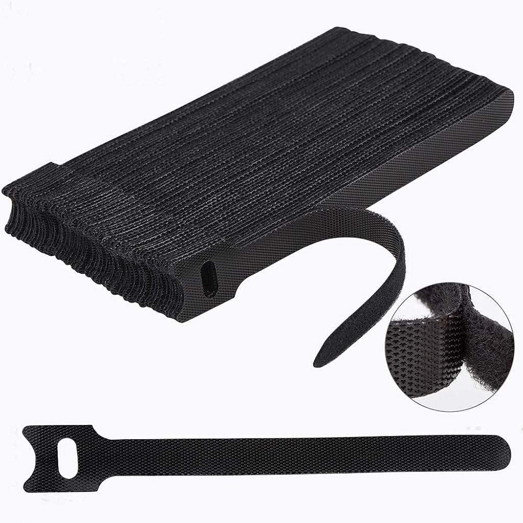 HASTHIP® 6 Inches Reusable Cable Ties, Adjustable