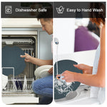 HASTHIP Silicone Heat Resistant Mats for Air Fryer with Anti Slip Pads | Reusable Kitchen Counter Protector
