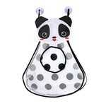 HASTHIP® Baby Bath Storage Bag, Cute Animals Mesh Bath Storage Organizer with 2 Suction Cups, Bathtub Organizer Mesh Bath Net Storage Baby Tub Holder for Kids Toddlers-White