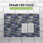 HASTHIP Peel and Stick Wall Molding for Mirror Frames and Ceilings 10Ft White Vinyl Strip featuring Self Adhesive Waterproof Design