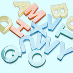 HASTHIP Alphabet Resin Art Kit for DIY Jewelry and Keychains with 186 pcs Accessories | Flexible Silicone Letter and Number Moulds