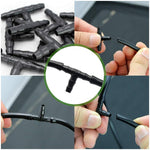 HASTHIP Plants Drip Irrigation Kit for Gardens and Lawns with 200 Piece 1/4 Inch Connectors