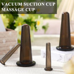 HASTHIP Facial Cupping Set for Skin Rejuvenation with 7 Pcs Multi Size Silicone Cups | Dual Action Exfoliating Brush